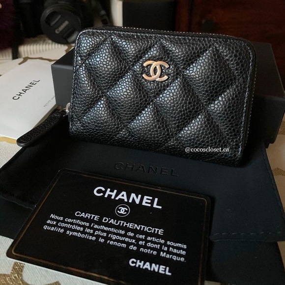 Chanel Classic Zipped Coin Purse - Picture 1 of 4